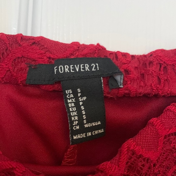 Red maxi skirt - Picture 5 of 5